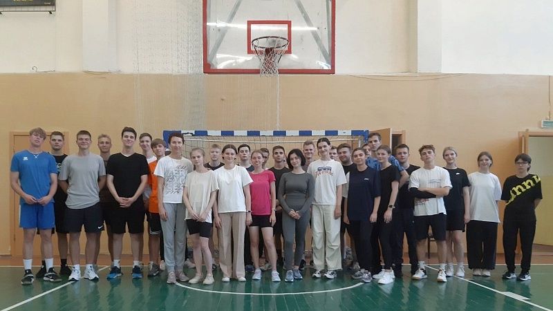 Спортландия для первокурсников педиатрического факультета
