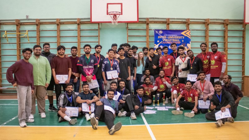 Interuniversity Volleyball Tournament among International Students of Medical Universities of the Republic of Belarus