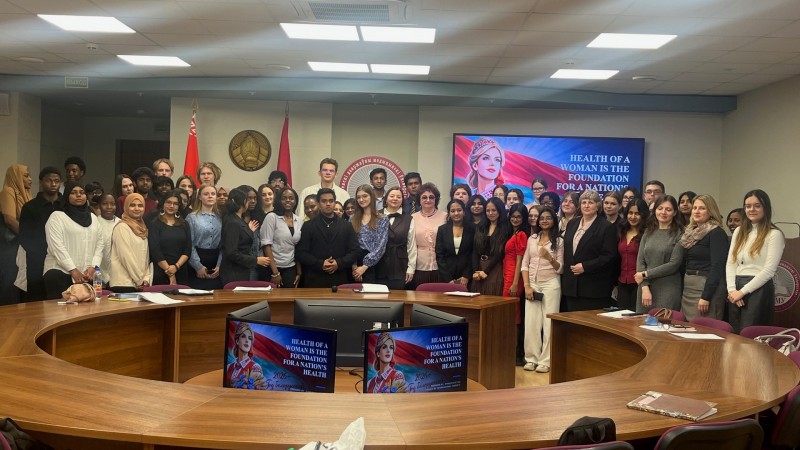 A Round Table (Panel) discussion on the topic “Health of a Woman is the Guarantee for a Nation’s Health” was held