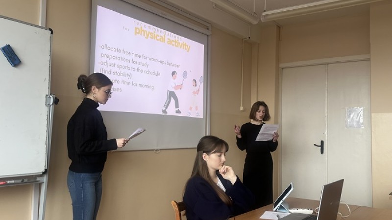 Мини-проект «Здоровый образ жизни студента-первокурсника»