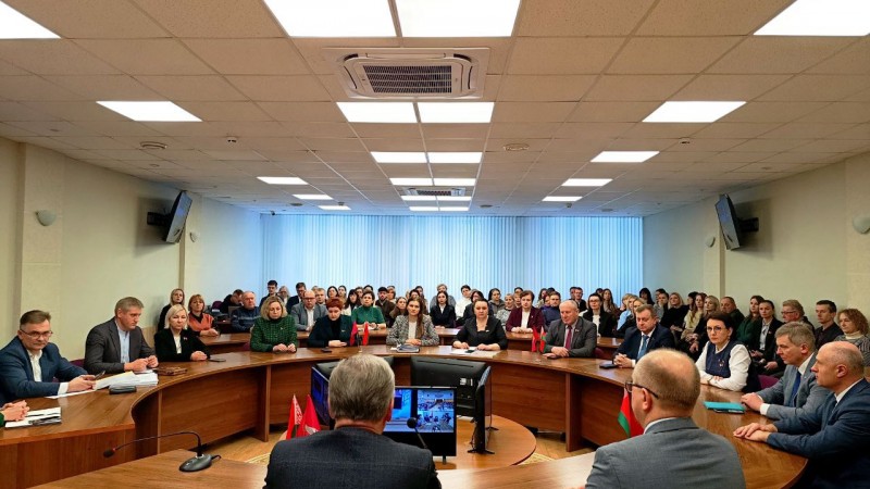 Задачи медицинской отрасли. ГрГМУ присоединился к диалоговой площадке, посвященной итогам второго заседания VII Всебелорусского народного собрания