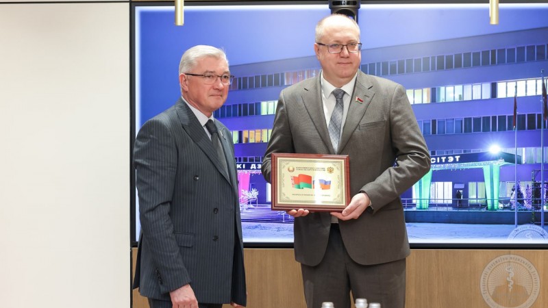 Участники заседания Комиссии Парламентского собрания по здравоохранению с рабочим визитом посетили ГрГМУ