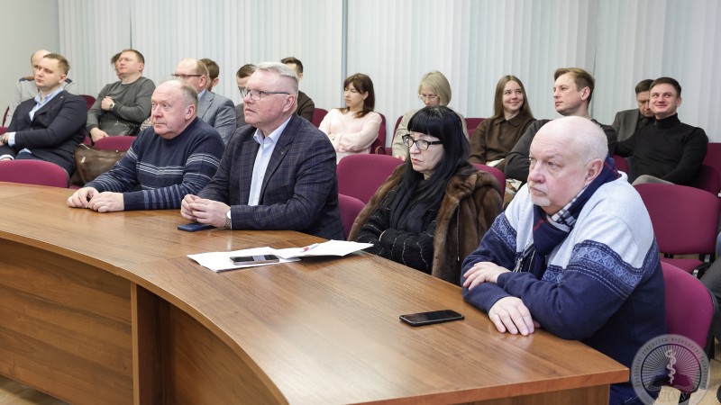 Выступление на итоговой научно-практической конференции «Актуальные проблемы медицины»