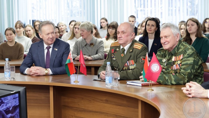 Круглый стол, посвященный Дню памяти воинов-интернационалистов, прошел в ГрГМУ