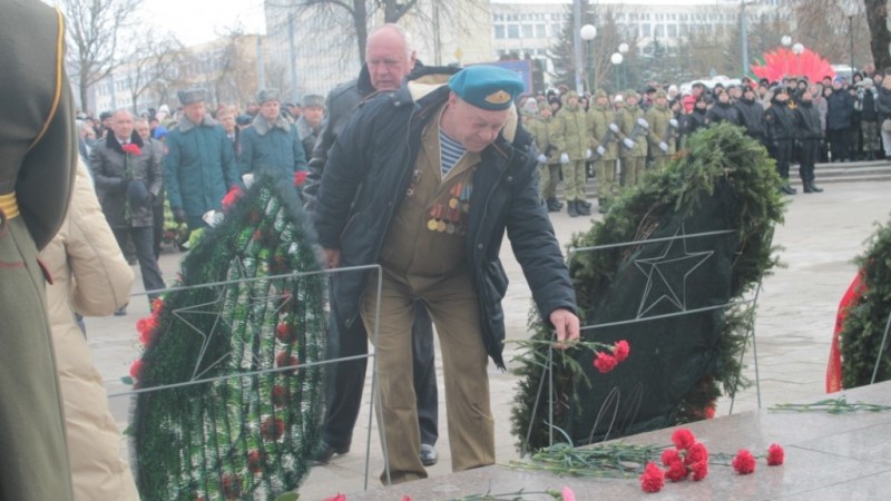 День памяти воинов-интернационалистов, приуроченный к 37-й годовщине вывода советских войск из Афганистана