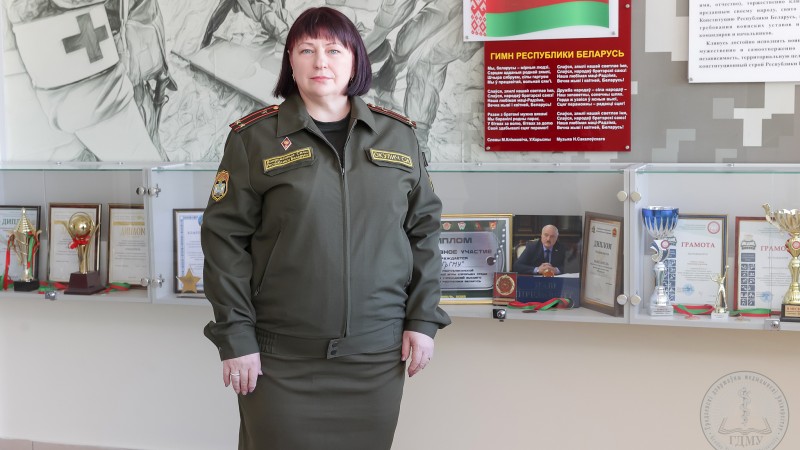 Врач, военнослужащий, преподаватель. Подполковник медицинской службы Светлана Ивановна Окулич в проекте «Женский код медицины»