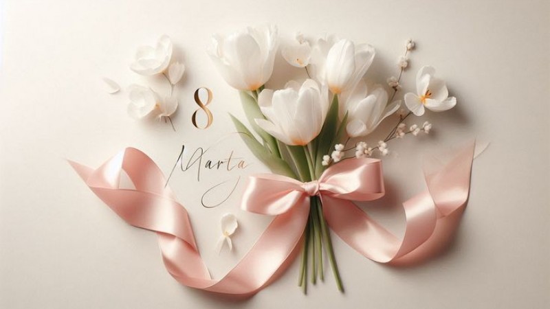 Поздравление с Днем женщин от студенчества ГрГМУ