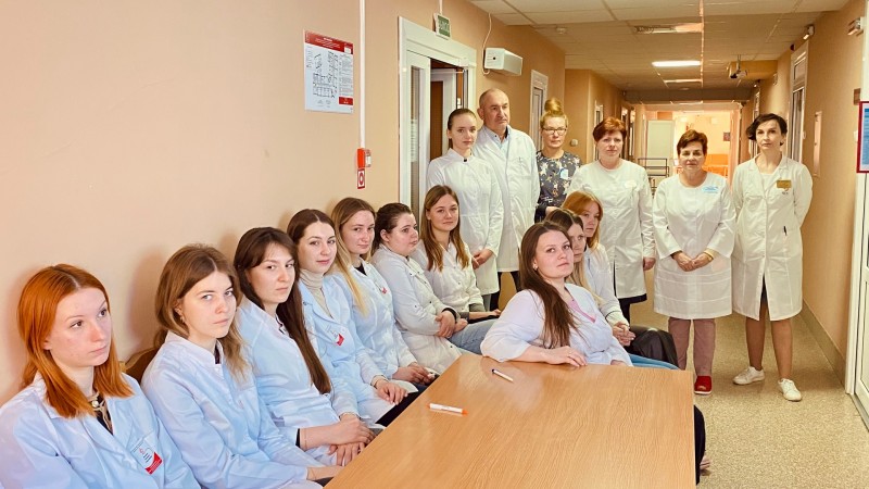 Акция «Здоровье щитовидной железы» в рамках Года белорусской женщины прошла на клинических базах ГрГМУ