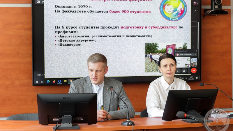 ГрГМУ провёл профориентационную встречу с будущими выпускниками медицинских колледжей Беларуси