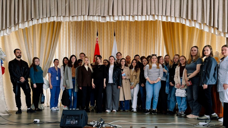 Сотрудники сектора поддержки молодых специалистов и врачей-интернов ГрГМУ провели встречу в Могилёве