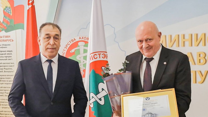 Высокая оценка работы: Заведующий кафедры Эдуард Павлович Станько удостоен благодарности Генерального секретаря СНГ