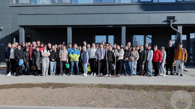 Вместе на благо страны: ГрГМУ принял активное участие в республиканском субботнике