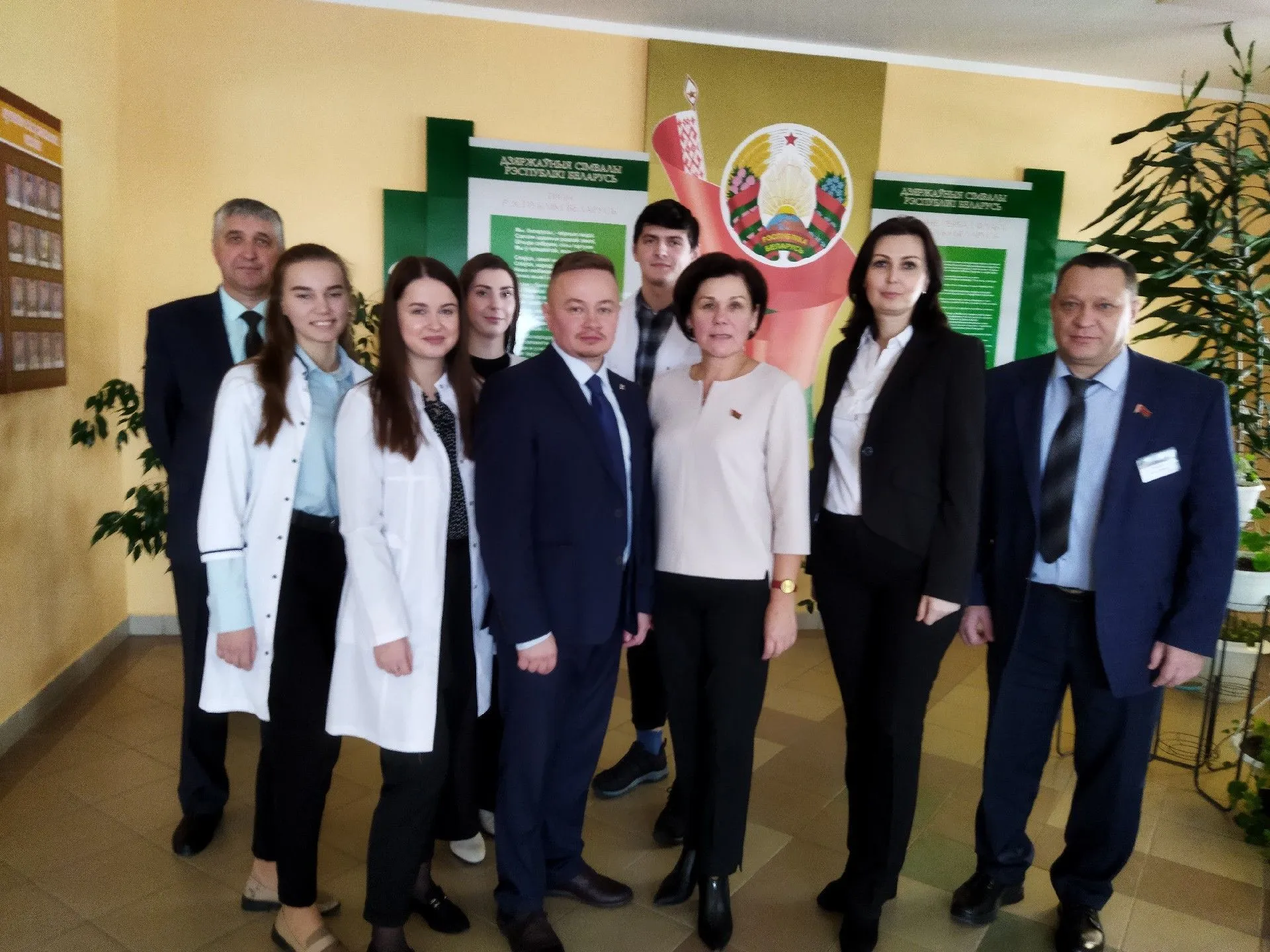 Гродненский медуниверситет провел профориентационные мероприятия в Вороновском районе