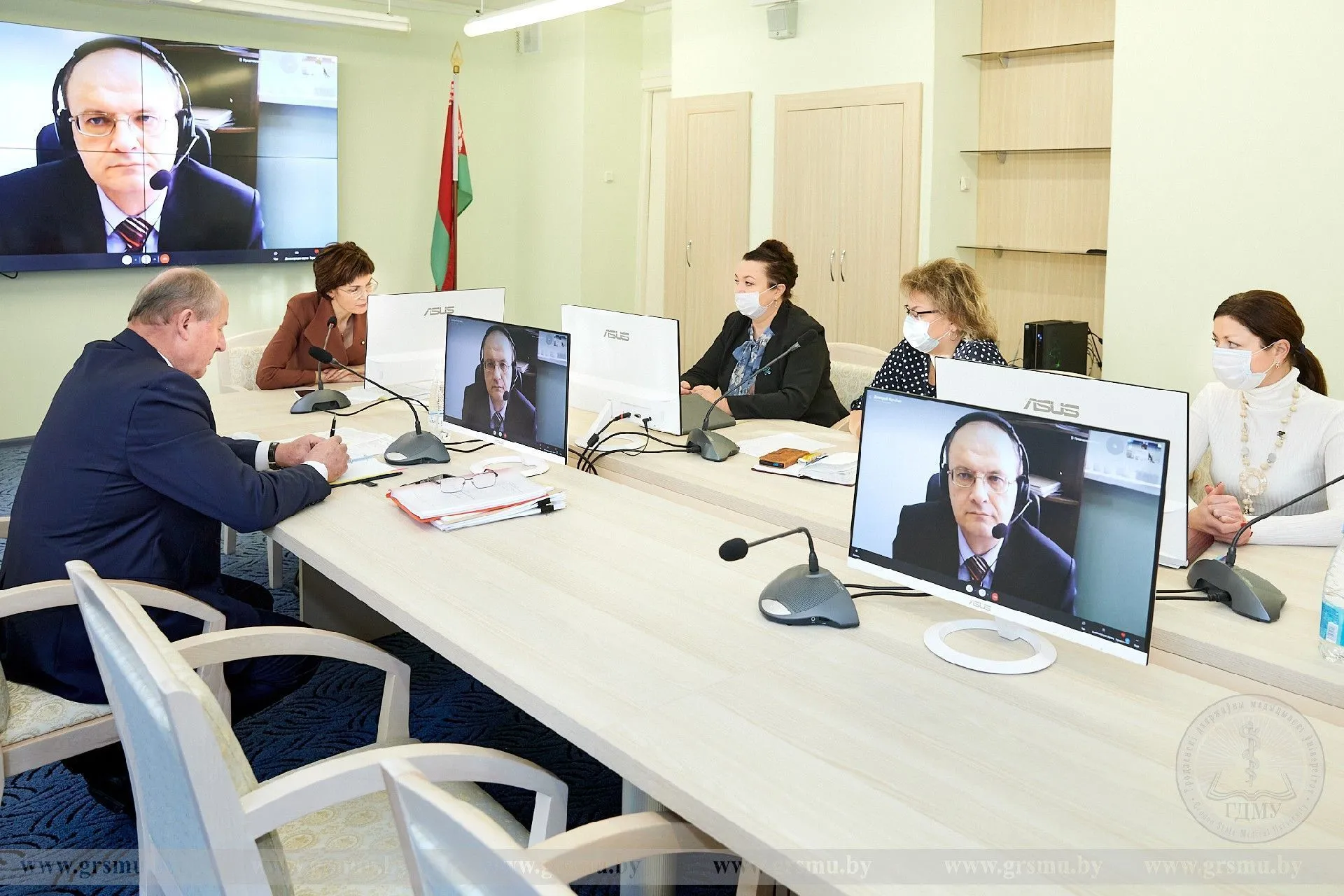 Состоялась плановая периодическая оценка системы менеджмента качества ГрГМУ