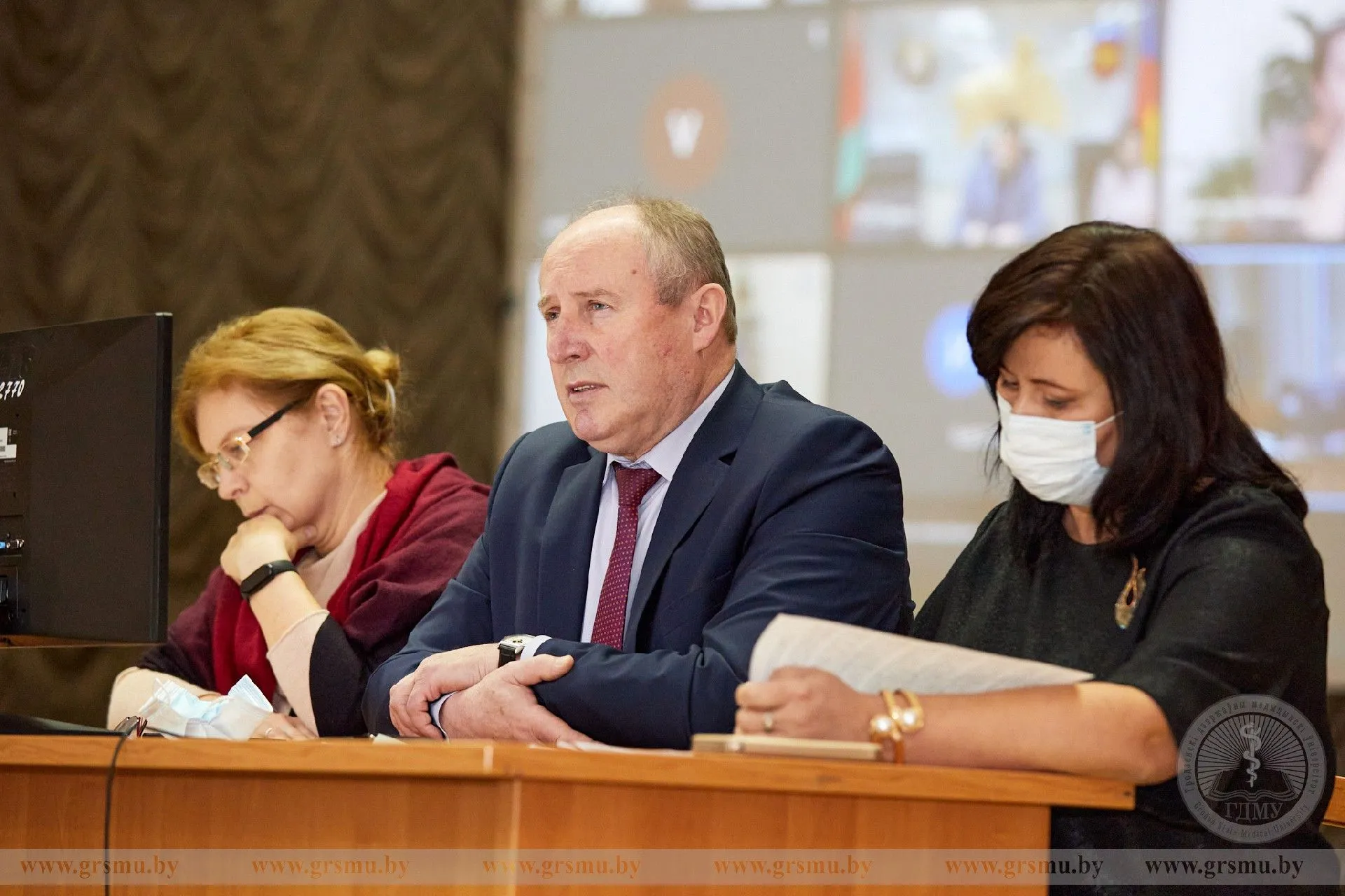 В ГрГМУ состоялась встреча представителей учреждений здравоохранения со студентами-выпускниками вуза