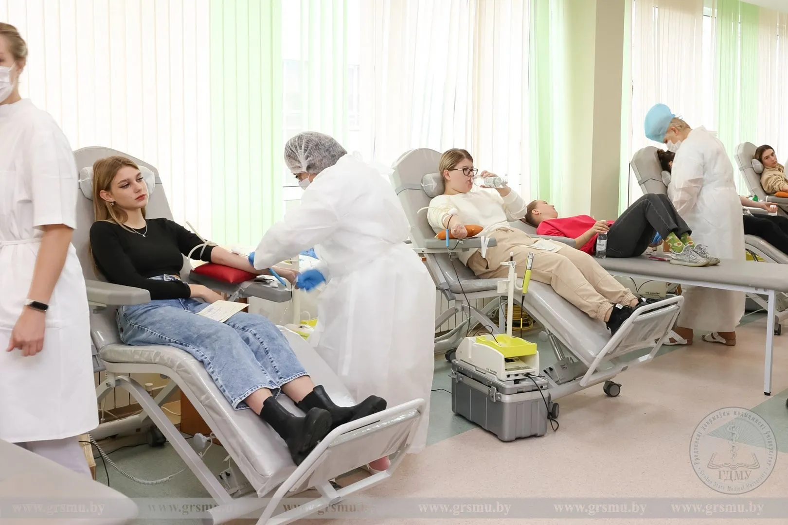В ГрГМУ прошла неделя донорства