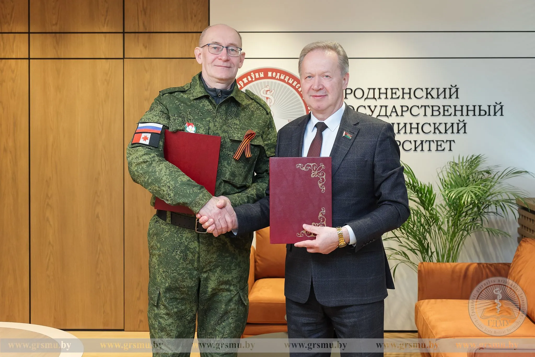 Сотрудничество без границ: проректор Ижевского медицинского университета посетил ГрГМУ