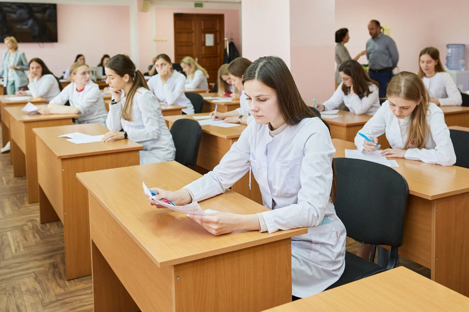 В ГрГМУ проходит сдача государственных экзаменов