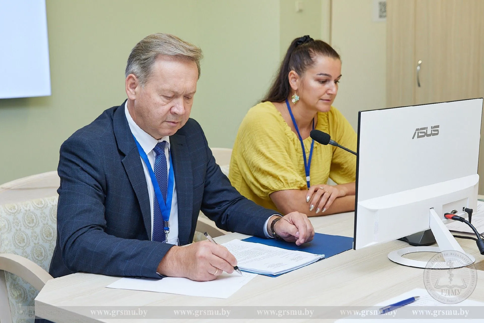 В ГрГМУ состоялось заседание приемной комиссии по зачислению абитуриентов на бюджетную форму обучения