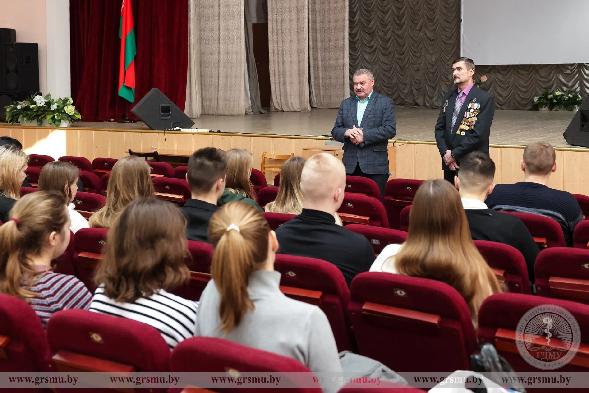 В ГрГМУ прошла встреча, посвященная Дню памяти воинов-интернационалистов