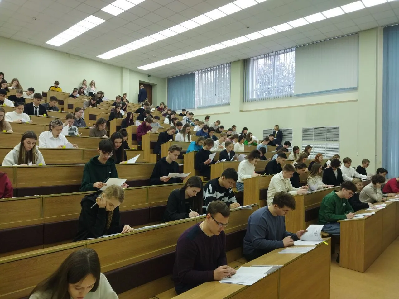 В ГрГМУ проходит заключительный этап университетской олимпиады