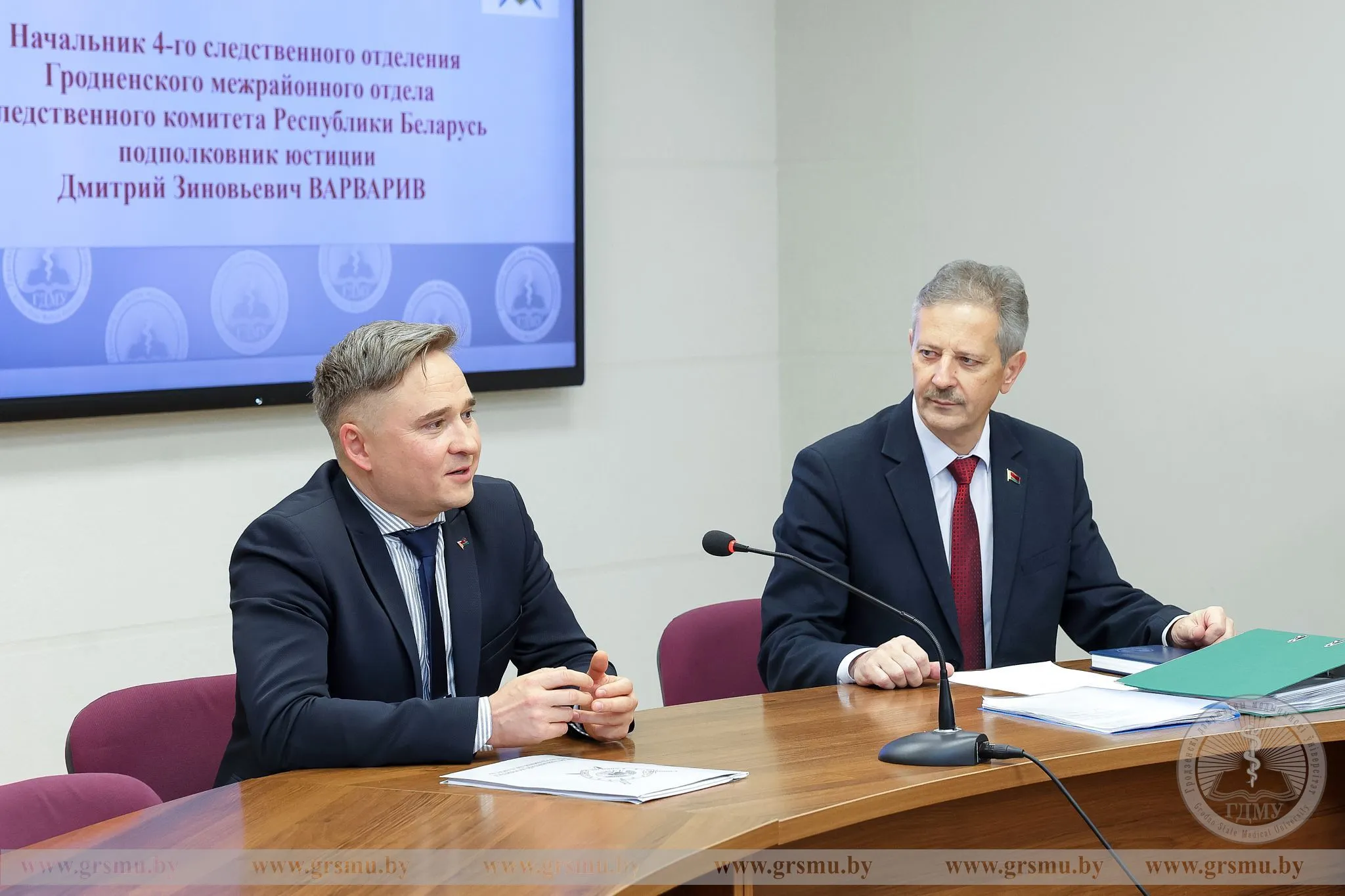 В ГрГМУ продолжается цикл встреч руководства вуза с резервом руководящих кадров. В фокусе внимание – кибербезопасность