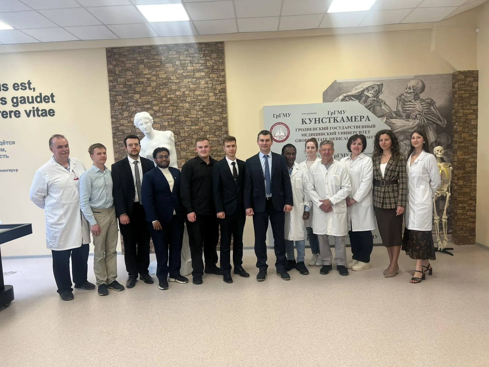 Республиканская научно-практическая конференция «Весенние анатомические чтения», посвященная женщинам-анатомам ГрГМУ