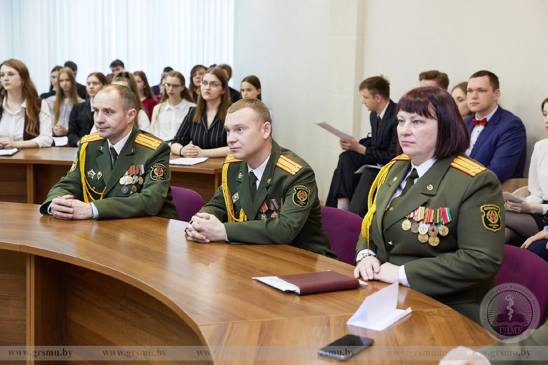 Этих дней не смолкнет слава. В ГрГМУ прошла VII Республиканская студенческая военно-научная конференция, посвященная Дню Победы советского народа в Великой Отечественной войне