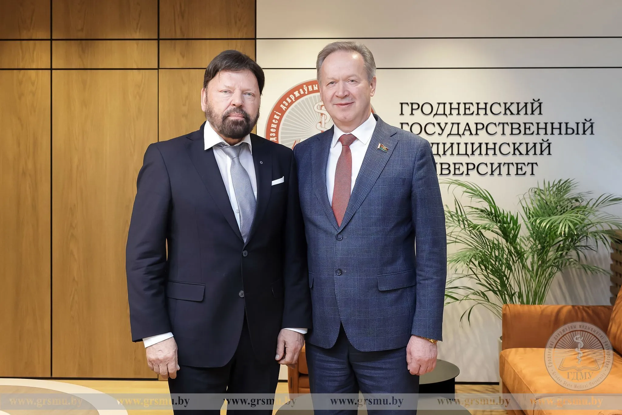 Медицина без границ. Почетный консул Республики Беларусь в Люцерне (Швейцарская Конфедерация) посетил ГрГМУ