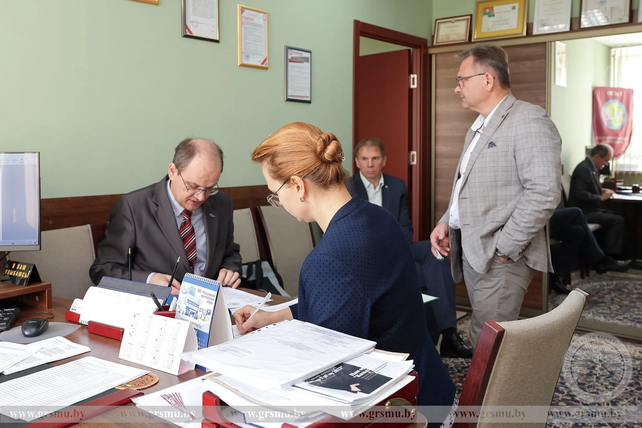 Плановая периодическая оценка системы менеджмента качества прошла в ГрГМУ