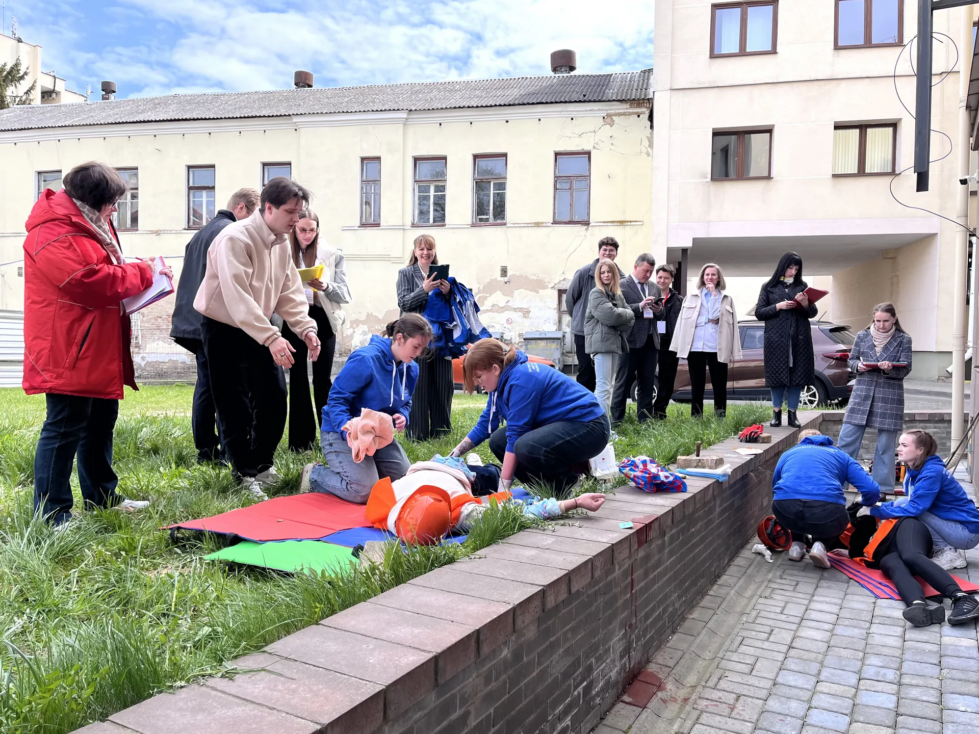 Скорость, помощь, командная работа. В ГрГМУ завершилась республиканская олимпиада по первой помощи