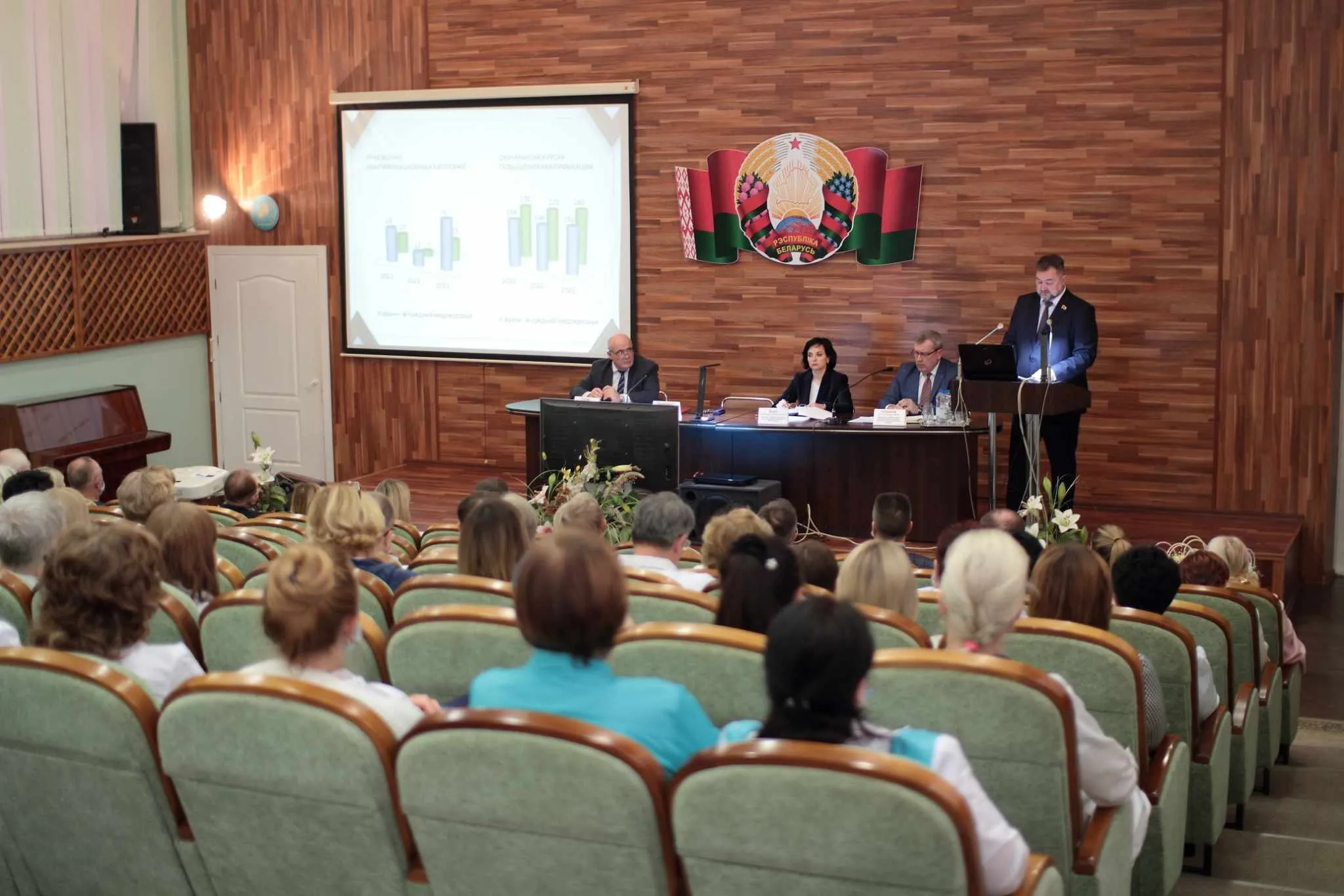 Итоги работы за год подвели в Гродненской университетской клинике