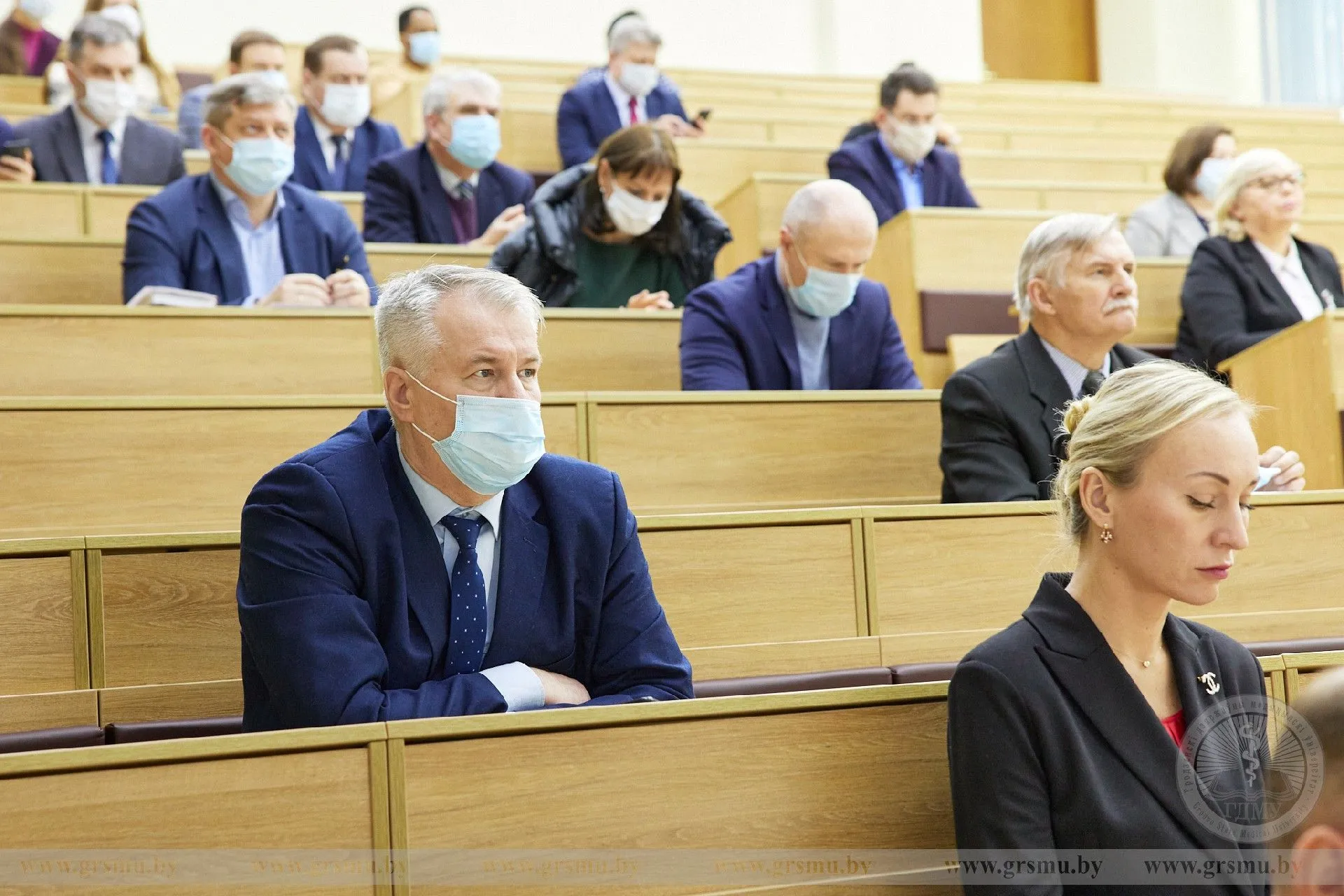 В ГрГМУ состоялось заседание совета университета