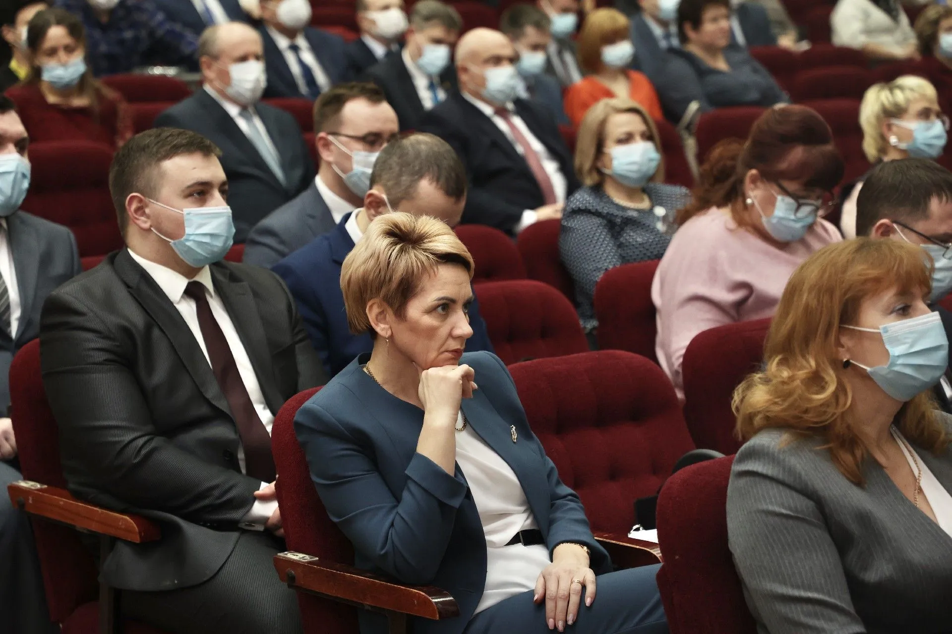 В ГрГМУ прошла расширенная итоговая коллегия главного управления здравоохранения Гродненского облисполкома