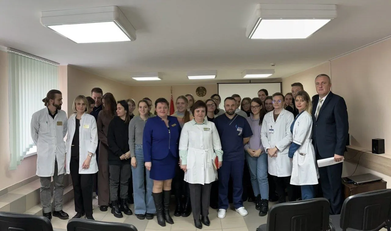 Студенты выпускных курсов Гродненского медуниверситета посетили Каменецкую ЦРБ
