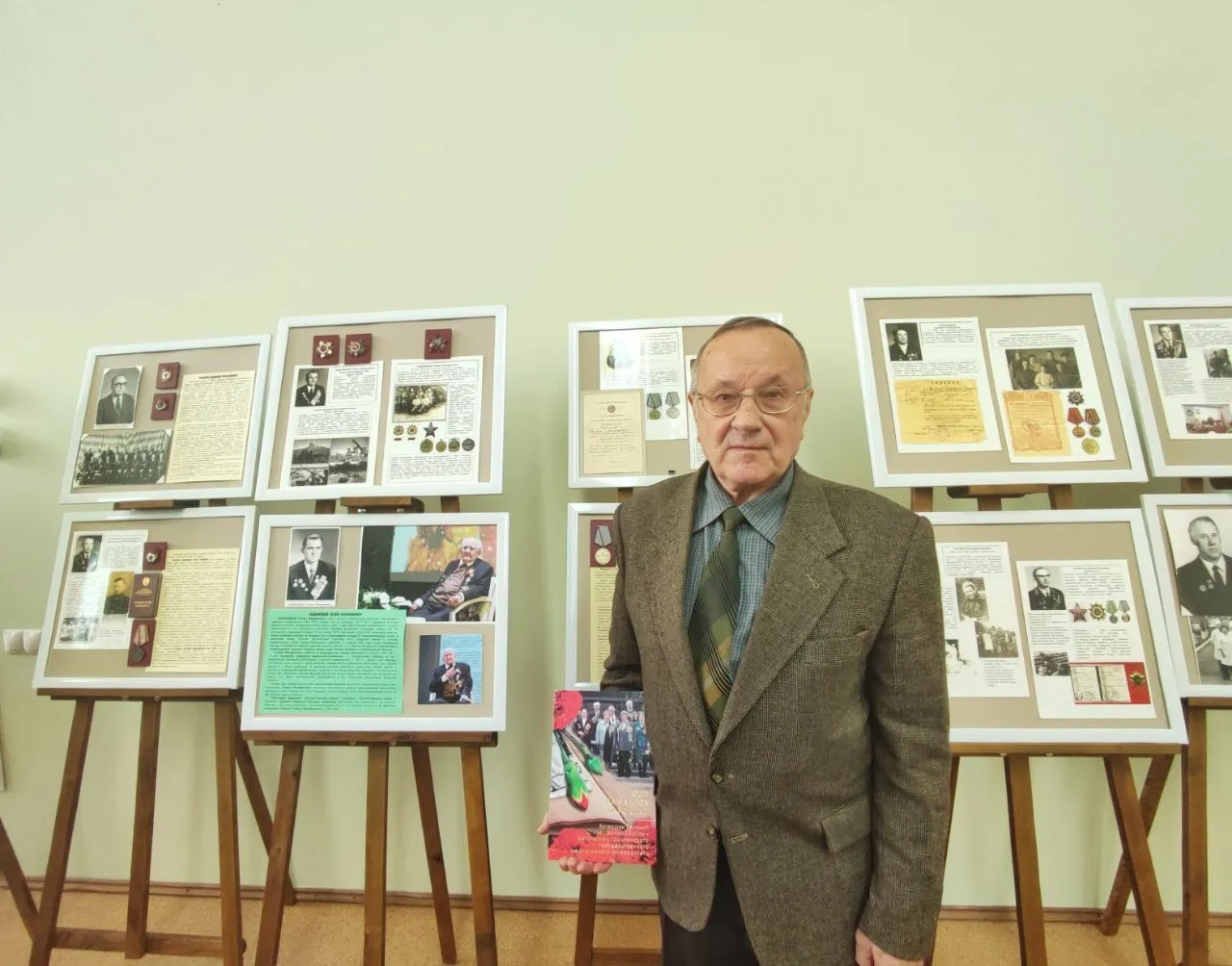 В ГрГМУ состоялась презентация книги «Они сражались за Родину. Ветераны Великой Отечественной войны – сотрудники Гродненского государственного медицинского университета»