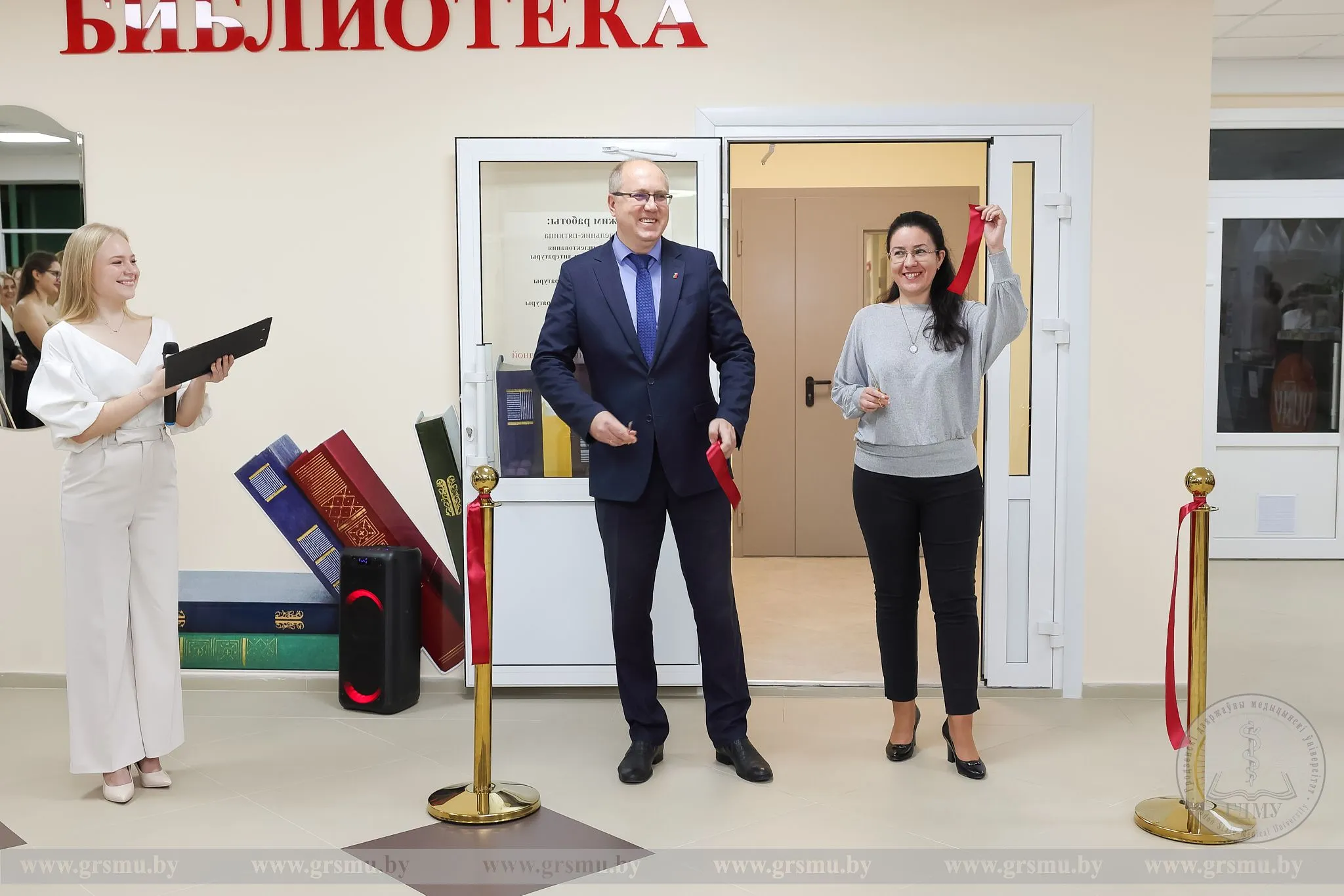 Мир науки и новых знаний. В ГрГМУ состоялось торжественное открытие университетской библиотеки