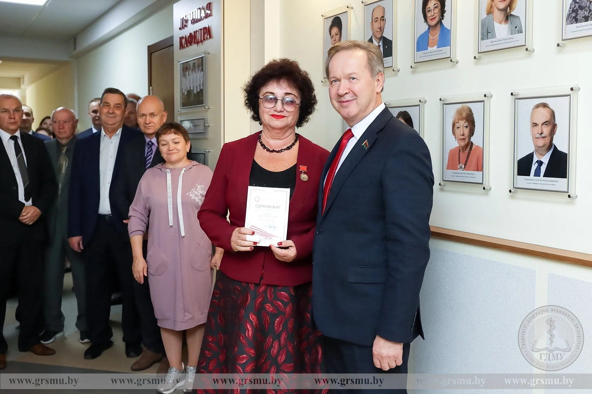 3 февраля поздравляем с юбилеем Гущину Людмилу Николаевну, заместителя декана факультета иностранных учащихся!
