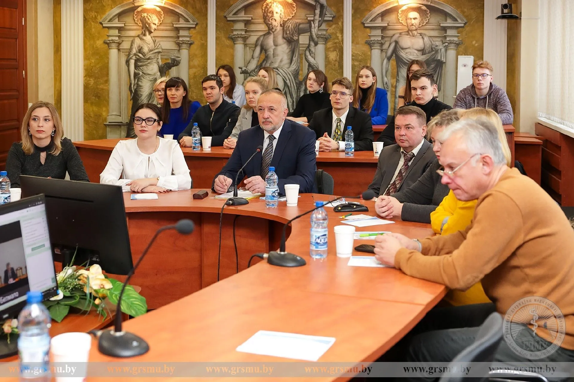 В ГрГМУ прошла областная научно-практическая конференции «Проблемы онкологии в области головы и шеи»