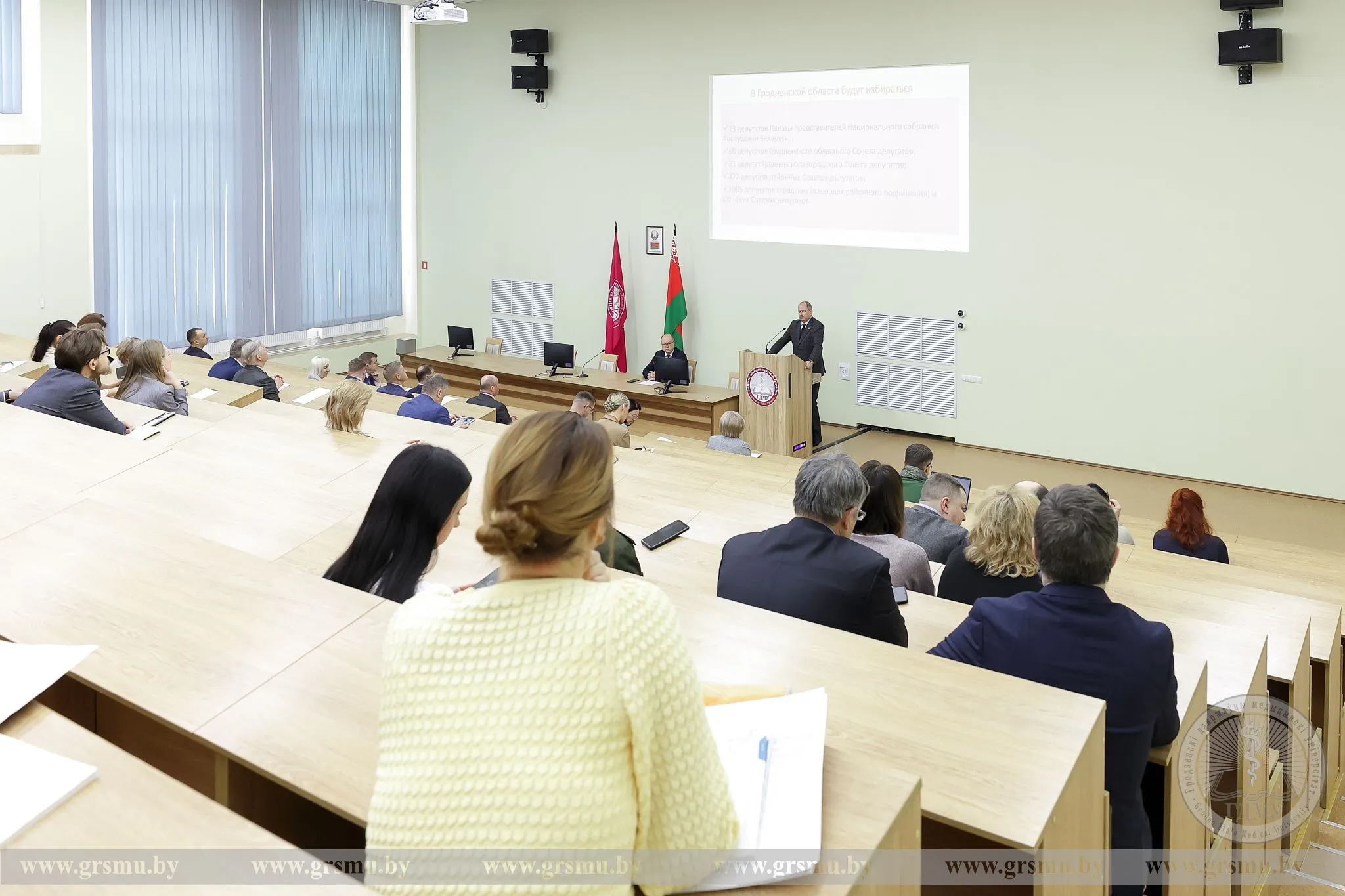 В ГрГМУ состоялось заседание совета университета
