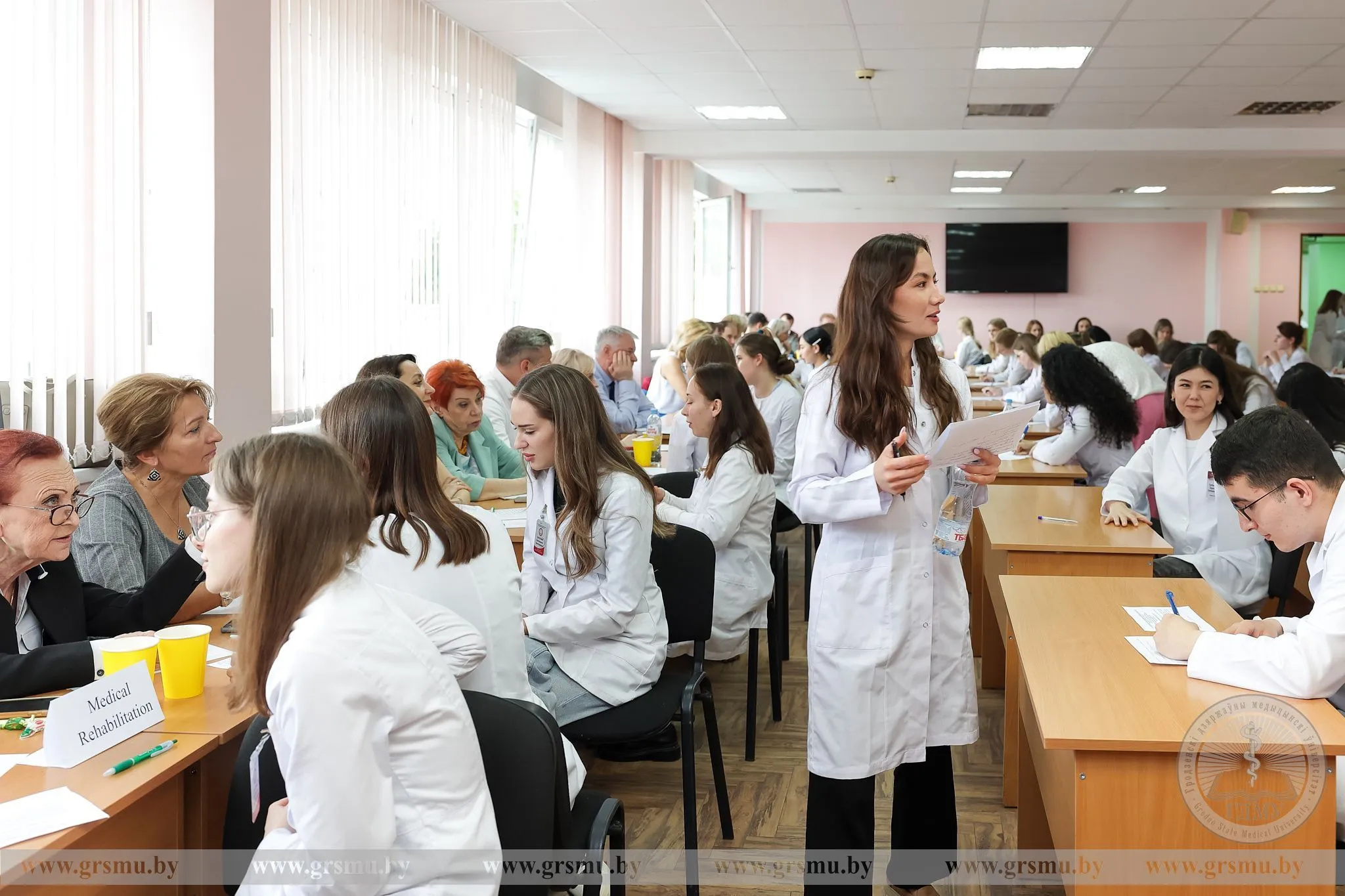В Гродненском медуниверситете проходит сдача государственных экзаменов