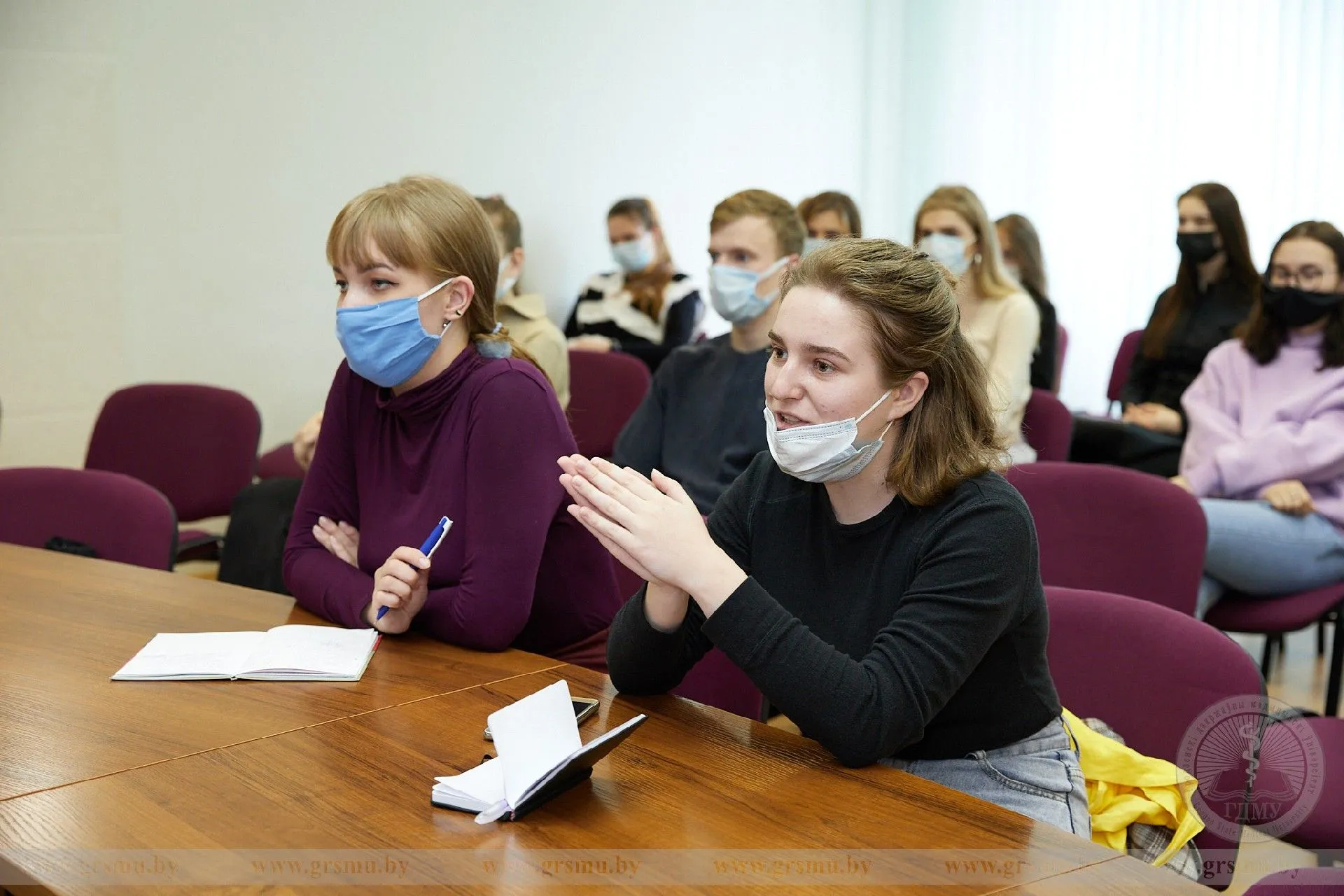 В ГрГМУ состоялась диалоговая площадка c председателем Гродненского областного Совета депутатов