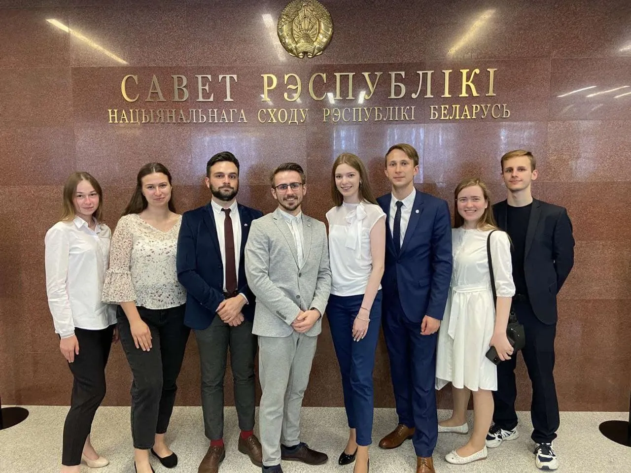 Студенты ГрГМУ встретились с Председателем Совета Республики Национального собрания Республики Беларусь