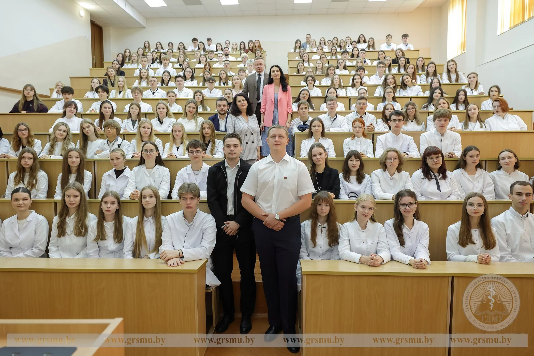 Первый шаг в студенческую жизнь: организационные собрания для первокурсников прошли в ГрГМУ