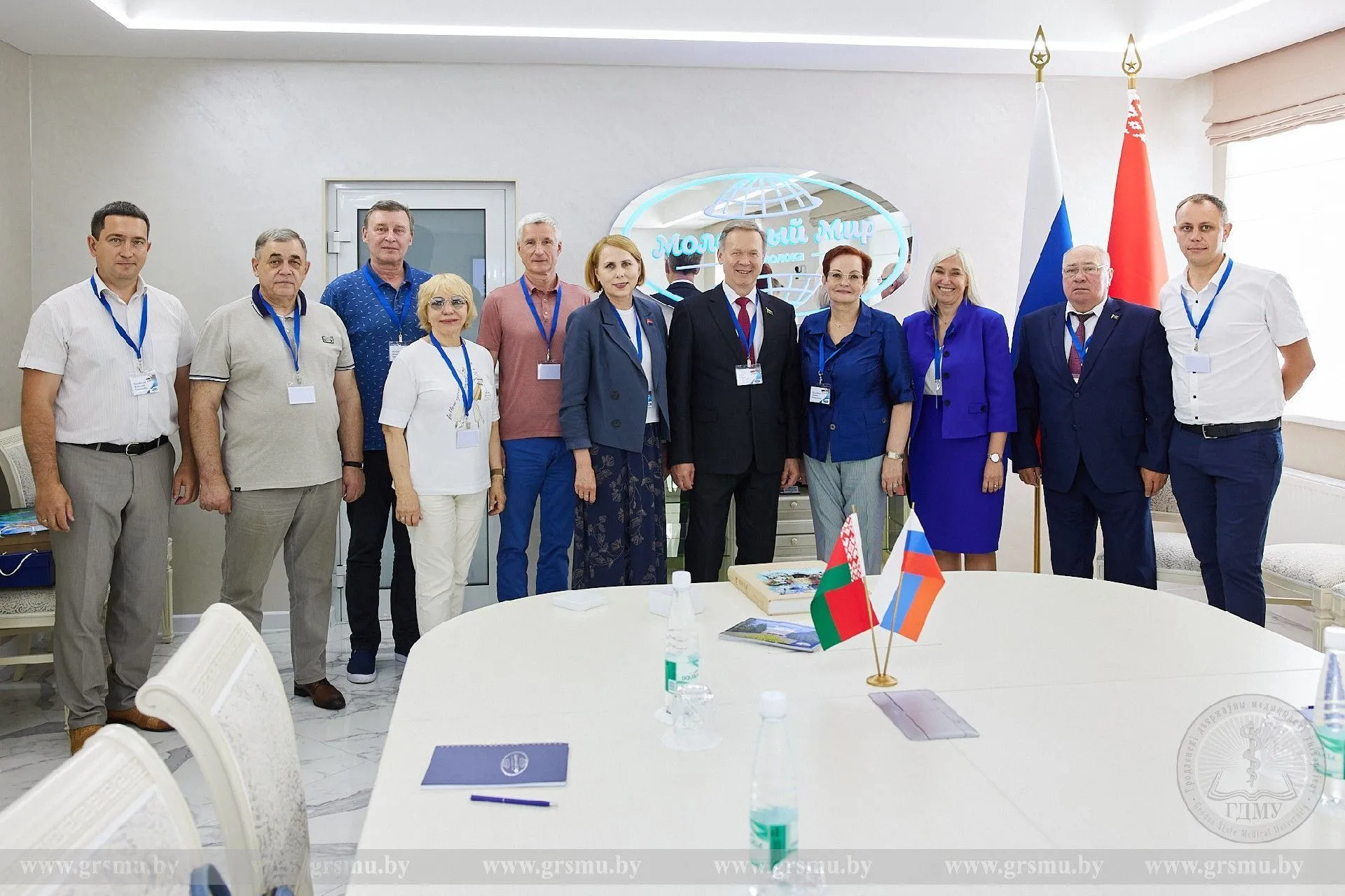 Руководство Гродненского медуниверситета принимает участие в мероприятиях в рамках IX Форума регионов Беларуси и России