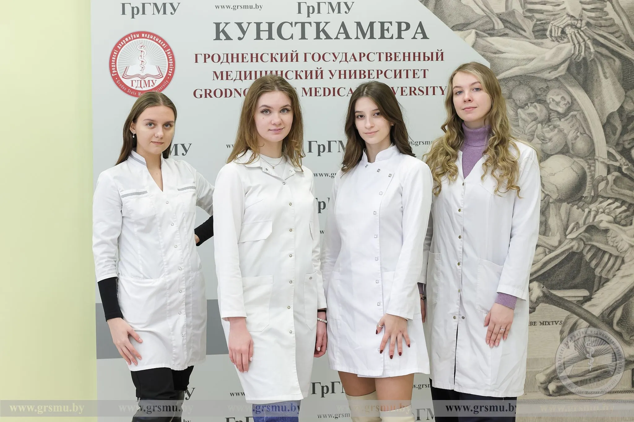 Академическая мобильность: дружеские контакты и насыщенная учеба. Студенты из Рязанского университета проходят практику в ГрГМУ