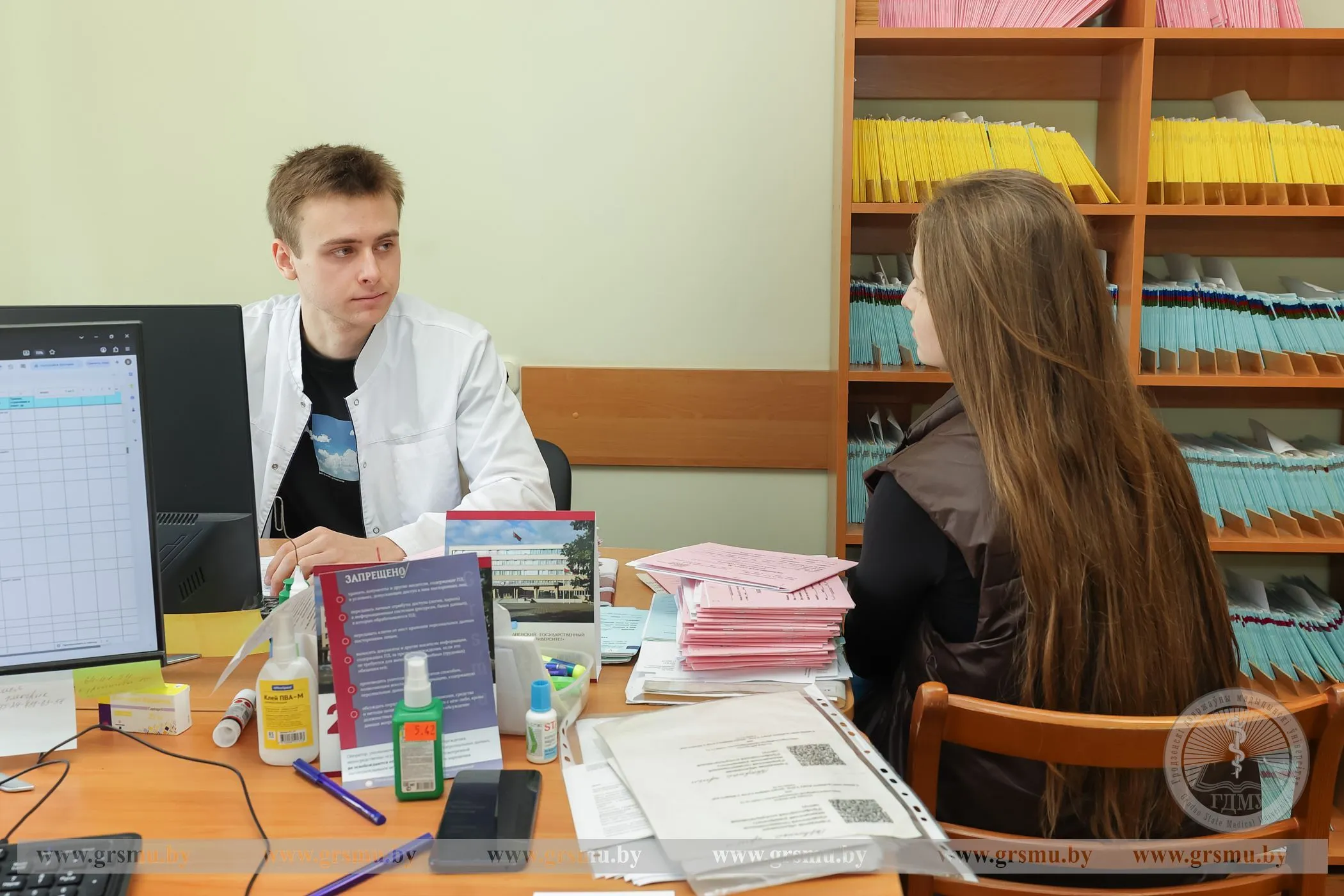 Уверенные шаги в профессии: как трудится медицинский отряд в здравпункте ГрГМУ