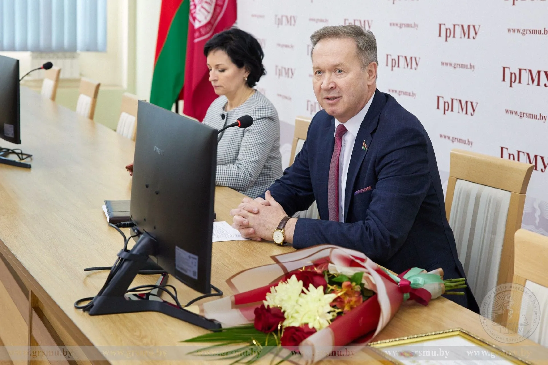 В ГрГМУ прошел очередной совет университета