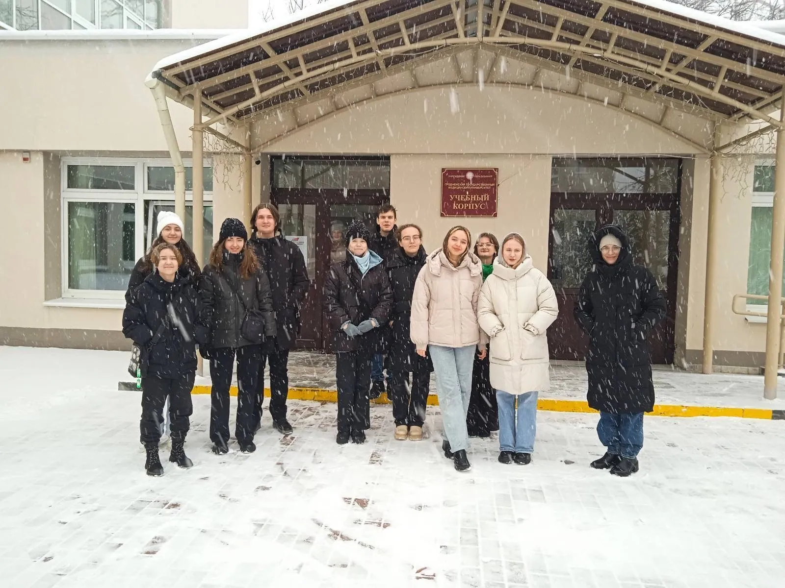 Гродненский медуниверситет посетили лицеисты из Бреста