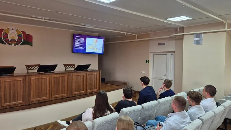 На кафедре травматологии, ортопедии и ВПХ прошло очередное заседание студенческого научного кружка